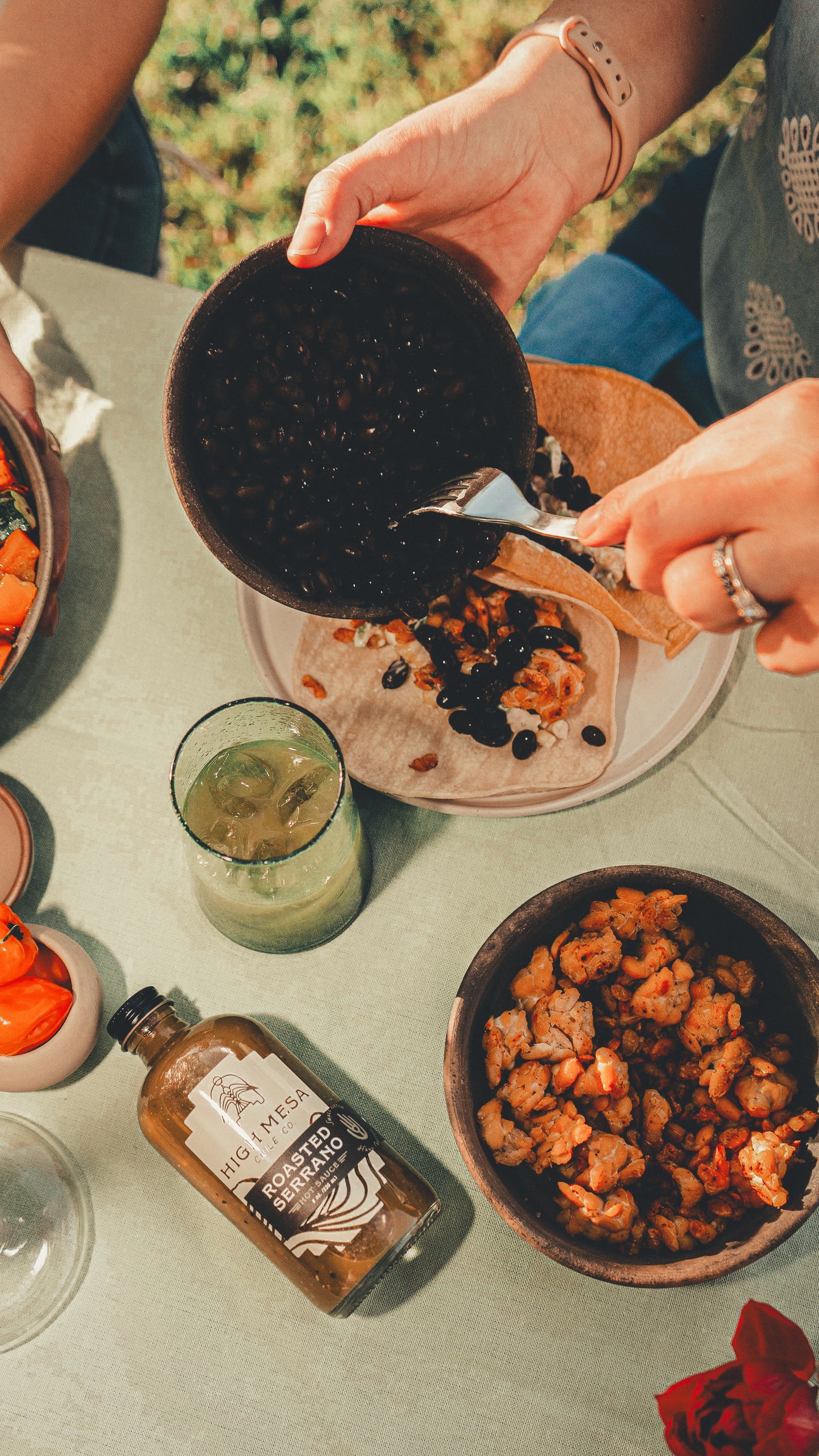 Roasted Serrano Hot Sauce