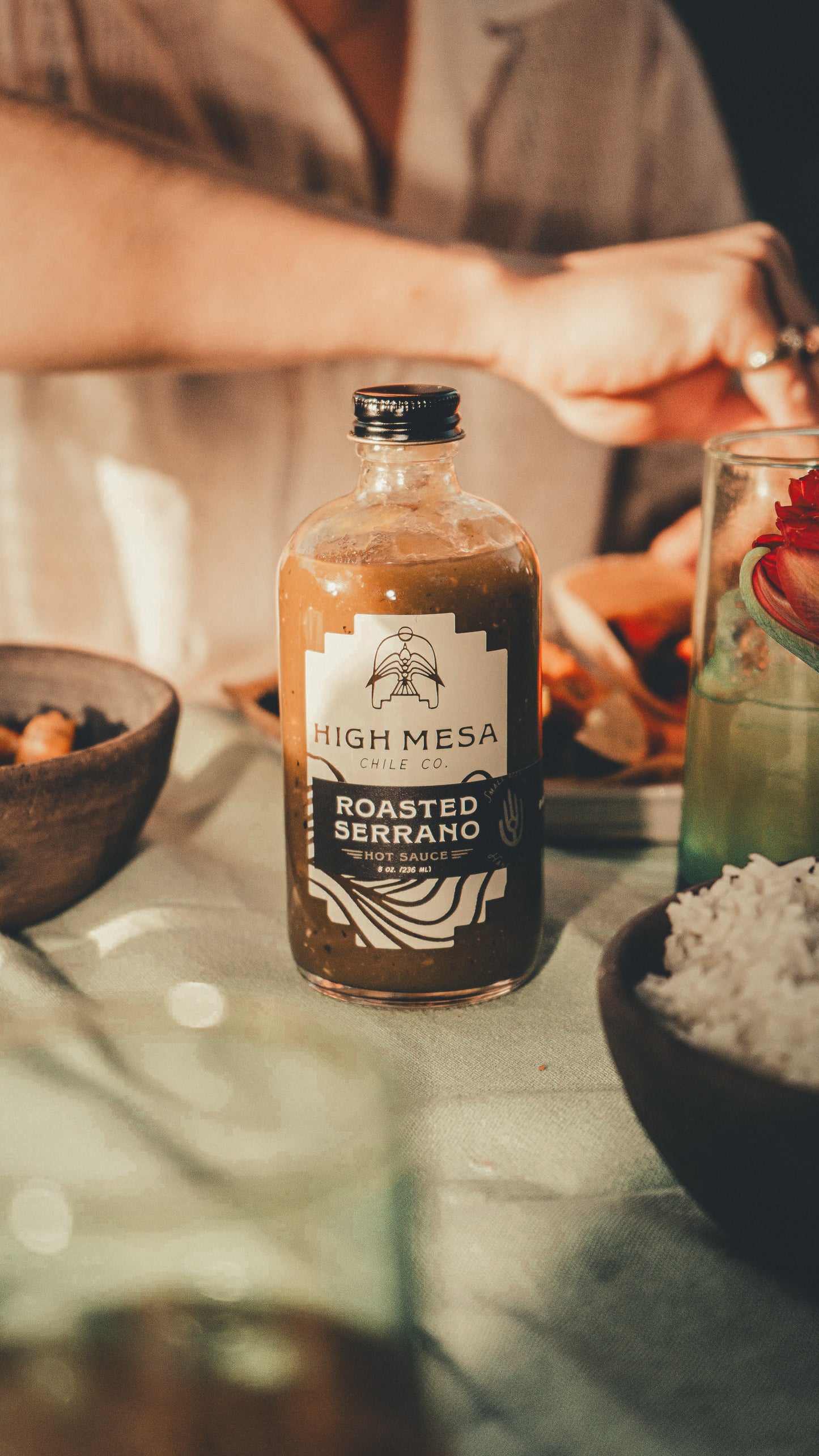 Roasted Serrano Hot Sauce