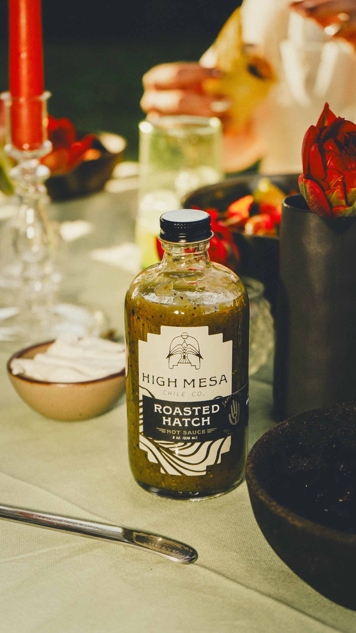 Roasted Hatch Chile Hot Sauce