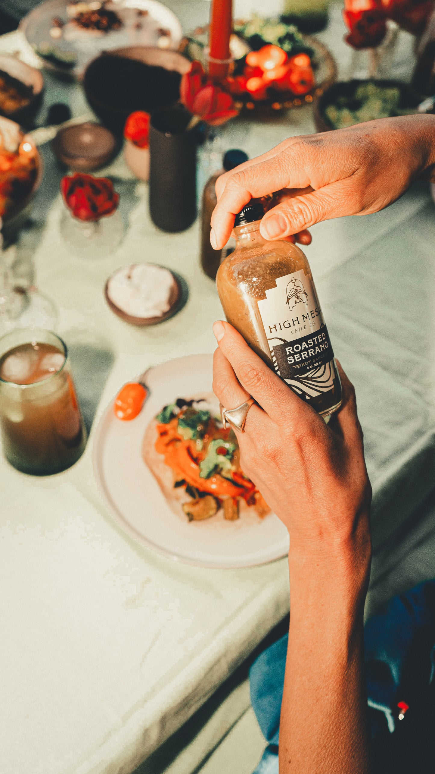 Roasted Serrano Hot Sauce